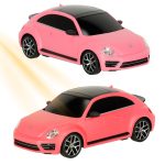 RC auto 1:24 Volkswagen Beetle-UV ružové – Obrázok 7