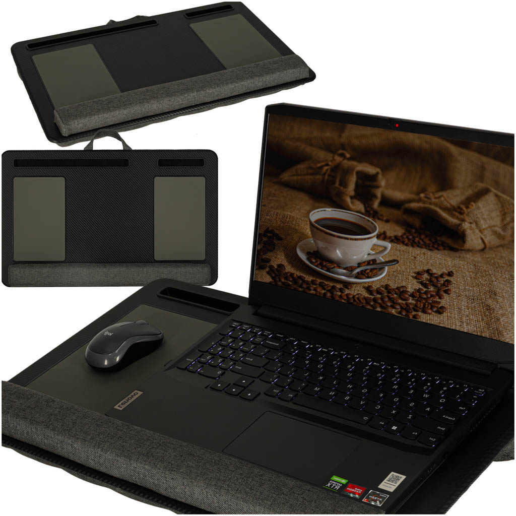 Stolik-pod-laptopa-podstawka-czarny-161010 Stojan na notebook čierny – Obrázok 1