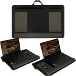 Stojan na notebook čierny – Obrázok 2