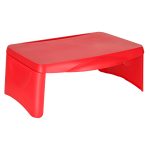 Detský stolík do auta s úložným priestorom červený – Obrázok 2