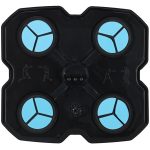 Boxerský štít nástenný tréner hudba LED USB rukavice – Obrázok 2