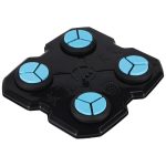 Boxerský štít nástenný tréner hudba LED USB rukavice – Obrázok 5