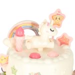 Narodeninová torta nahromadená na rezanie suchý zips hudba svetlo kuchyňa 16 kusov ružová – Obrázok 11