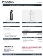 Batérie Duracell Procell LR6 AA – Obrázok 2
