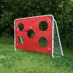 Detská futbalová tréningová bránka 2v1 + podložka na presnosť 215 x 153 x 76 cm – Obrázok 7