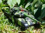 RC vojnový tank 9993 2,4 GHz lesná kamufláž