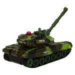 RC vojnový tank 9993 2,4 GHz lesná kamufláž – Obrázok 6