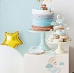 Ozdoby do košíčkov na muffiny - Veľryba 11cm-13,5cm 7 kusov – Obrázok 2