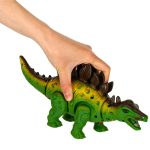 Dinosaurus RC Stegosaurus na diaľkové ovládanie chodí svieti revú – Obrázok 8