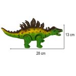 Dinosaurus RC Stegosaurus na diaľkové ovládanie chodí svieti revú – Obrázok 10