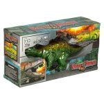 Dinosaurus RC Stegosaurus na diaľkové ovládanie chodí svieti revú – Obrázok 11
