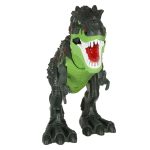 T-REX elektronický dinosaurus chodí zelený rev – Obrázok 3