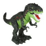 T-REX elektronický dinosaurus chodí zelený rev – Obrázok 5