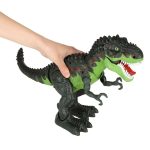 T-REX elektronický dinosaurus chodí zelený rev – Obrázok 9