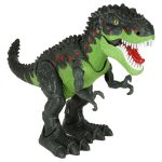 T-REX elektronický dinosaurus chodí zelený rev – Obrázok 10