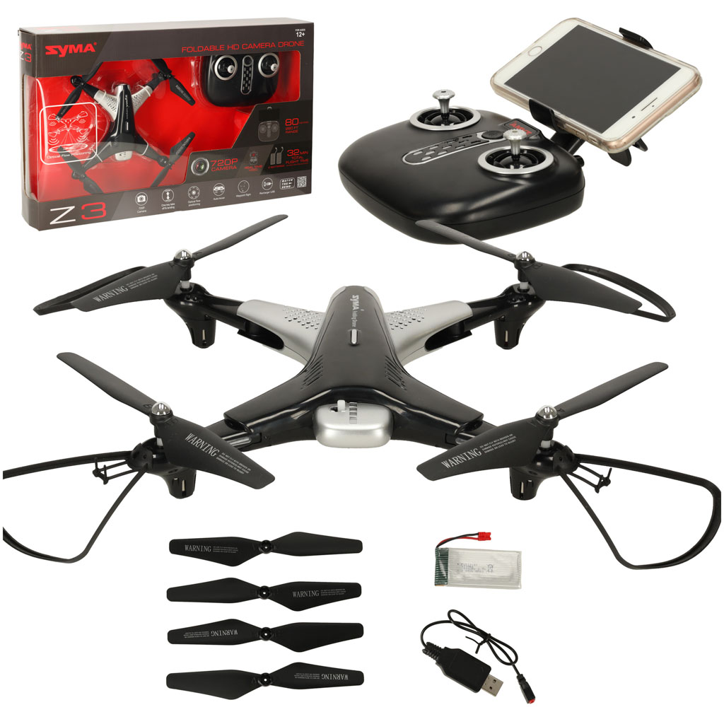 Dron-RC-SYMA-Z3-kamera-HD-2-4GHz-159003 Dron s kamerou na diaľkové ovládanie RC SYMA Z3 2,4 GHz HD kamera – Obrázok 1