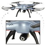 Syma X5HW 2,4GHz RC dron Wi-Fi kamera modrá – Obrázok 5