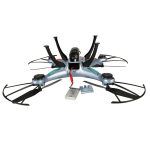 Syma X5HW 2,4GHz RC dron Wi-Fi kamera modrá – Obrázok 6