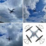 Syma X5HW 2,4GHz RC dron Wi-Fi kamera modrá – Obrázok 10