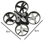 JJRC H36 mini 2.4GHz 4CH 6osý RC dron čierny – Obrázok 11
