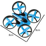 Dron RC JJRC H36 mini 2.4GHz 4CH 6 osí niebieski – Obrázok 10
