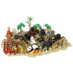Figúrky zvierat zo zoo sada 59 el. – Obrázok 2