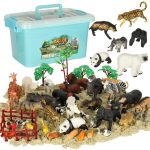 Figúrky zvierat zo zoo sada 59 el. – Obrázok 9