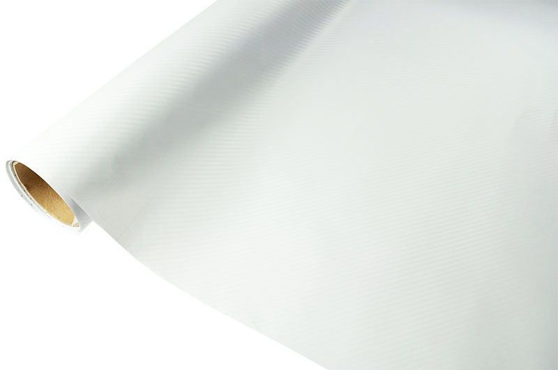 Copyright - Kontext s.c. Uhlíková 3D fólia biela 1,27x28m – Obrázok 1