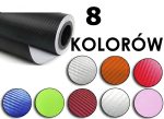 Uhlíková 3D fólia v roli červená 1,27x28m – Obrázok 2