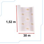 Rolka fólie biela lesklá 1,52x30m – Obrázok 4