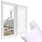 Samolepiaca okenná fólia matná mliečna 1,22x50m