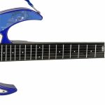 Gitara elektryczna rockowa ze wzmacniaczem mikrofonem dla dzieci niebieska – Obrázok 8
