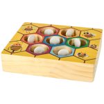 Montessori včely voštiny vzdelávacia hra – Obrázok 2