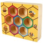 Montessori včely voštiny vzdelávacia hra – Obrázok 9