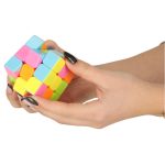 Puzzle hra Puzzle kocka 3x3 neon 5,65 cm – Obrázok 5