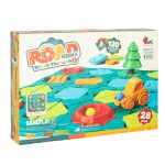 Puzzle stolová hra bludisko prekážková dráha 28 el. – Obrázok 14