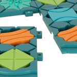 Puzzle stolová hra bludisko prekážková dráha 56 el. – Obrázok 8