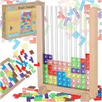 Puzzle tetris stojaca hra