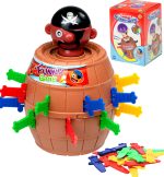 Arkádová hra Mad Pirate barrel Stab the pirate 9 x 9 x 12,5 cm – Obrázok 5
