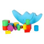 Drevená hra na vyvažovanie mesiaca montessori – Obrázok 5