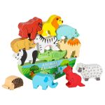 Skladačková hra vyvažujúca safari zvieratá – Obrázok 4