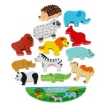 Skladačková hra vyvažujúca safari zvieratá – Obrázok 7
