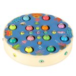 Rodinná hra ryby húsenica rybolov montessori – Obrázok 3