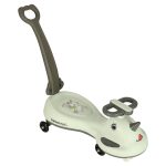LED Swing FIX S1 gravitačná kolobežka s rukoväťou sivá max. 65 kg – Obrázok 3