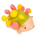 Zmyslové vzdelávacie montessori zelený ježko – Obrázok 2
