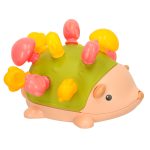 Zmyslové vzdelávacie montessori zelený ježko – Obrázok 3