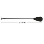 SUP nastaviteľné skladacie 2-dielne pádlo 170-210 cm – Obrázok 8