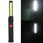 Dielenská baterka USB COB magnet dobíjateľná 1200 mAh 200 lm – Obrázok 2