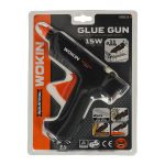 WOKIN Pištoľ na horúce lepidlo 15 W + 11,2 mm kazety – Obrázok 9
