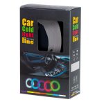 LED ambientné osvetlenie pre auto / auto USB / 12V páska 5m biela